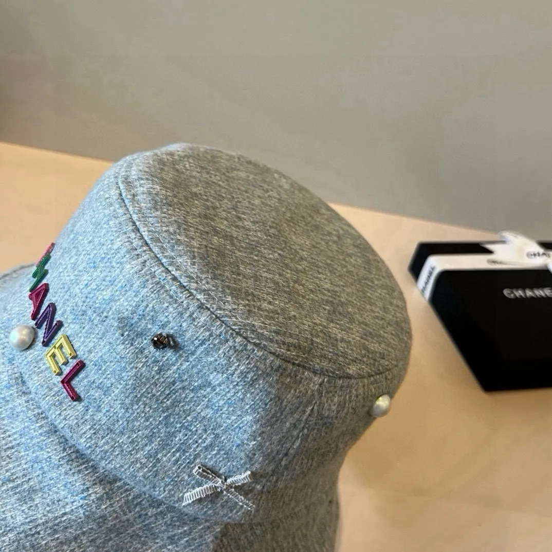 💰100¥ Chanel new bucket hat, head circumference 57cm