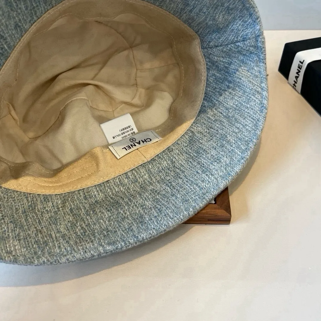 💰100¥ Chanel new bucket hat, head circumference 57cm