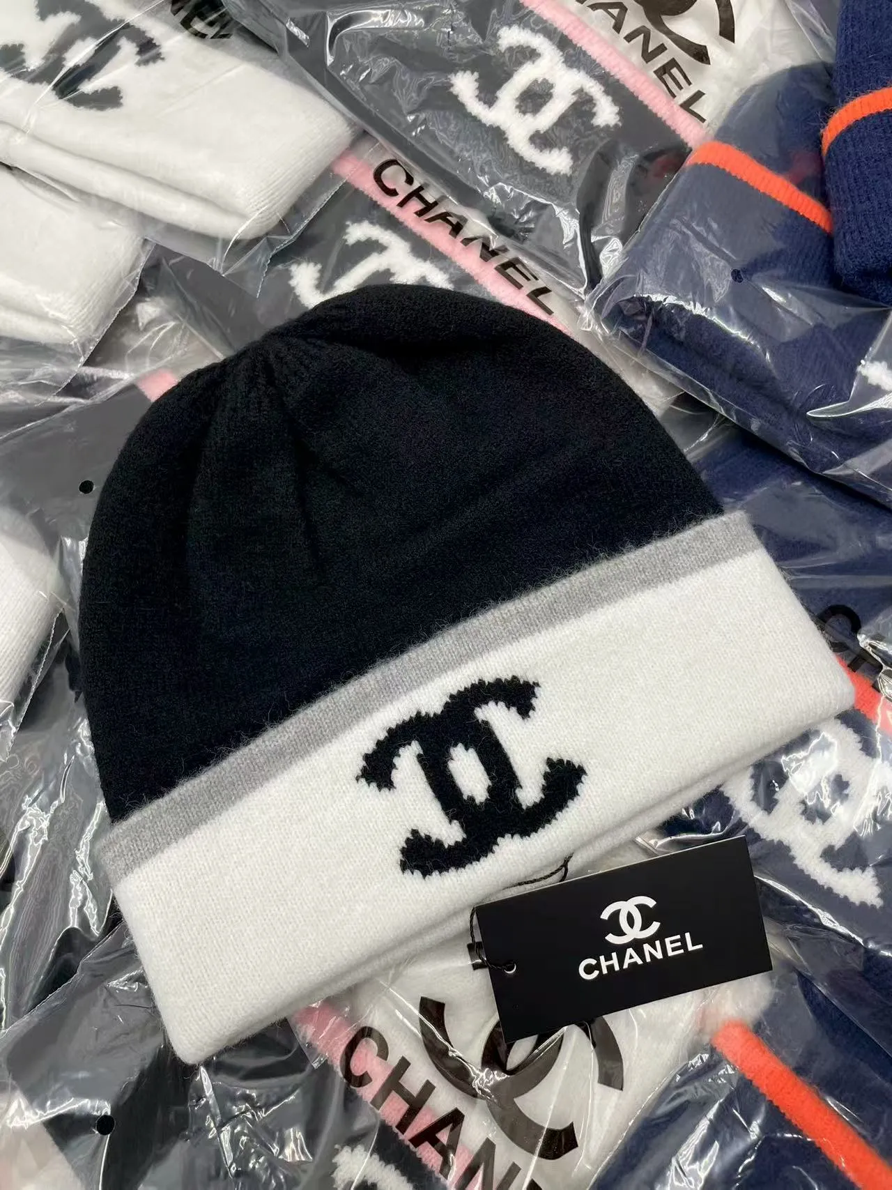 05 High version Chanel cold hat woolen hat