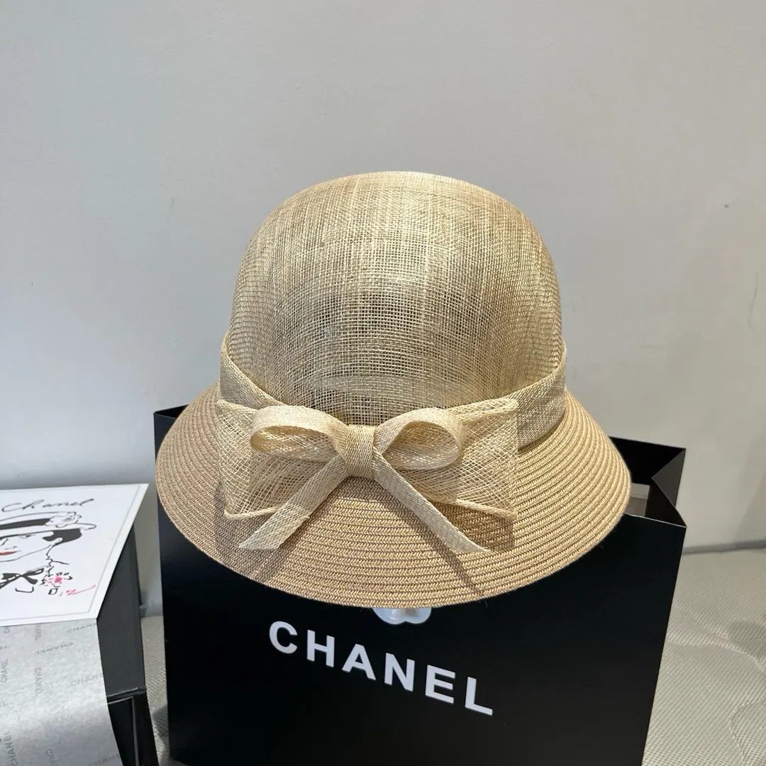 💰220¥ Chanel linen hat, high-end basin hat, head circumference 57cm