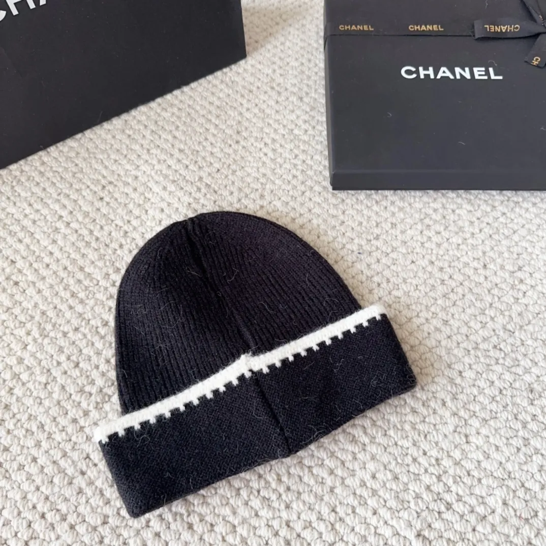 💰56 Chanel official website releases CHANEL small and popular knitted hat! Xiaohongshu’s new product is released, it’s so 🉑️, high-elastic fabric, classic colors, same style for men and women.