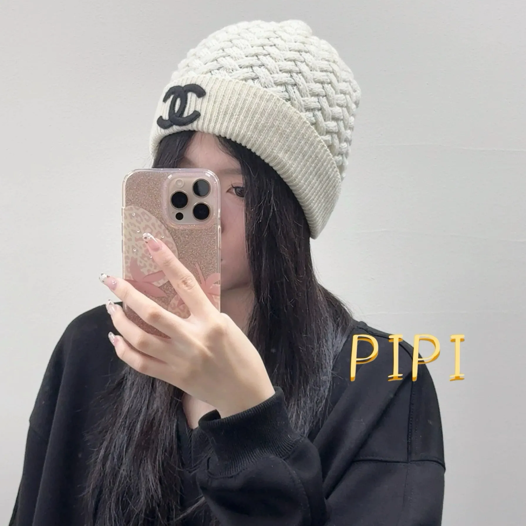 High version Chanel beanie