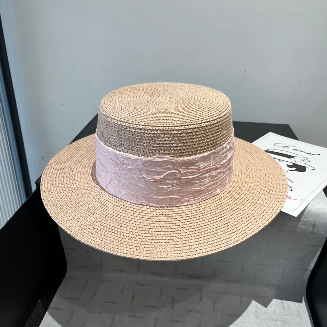 💰110¥ Chanel's new double M flat hat, sunshade hat, head circumference 57cm