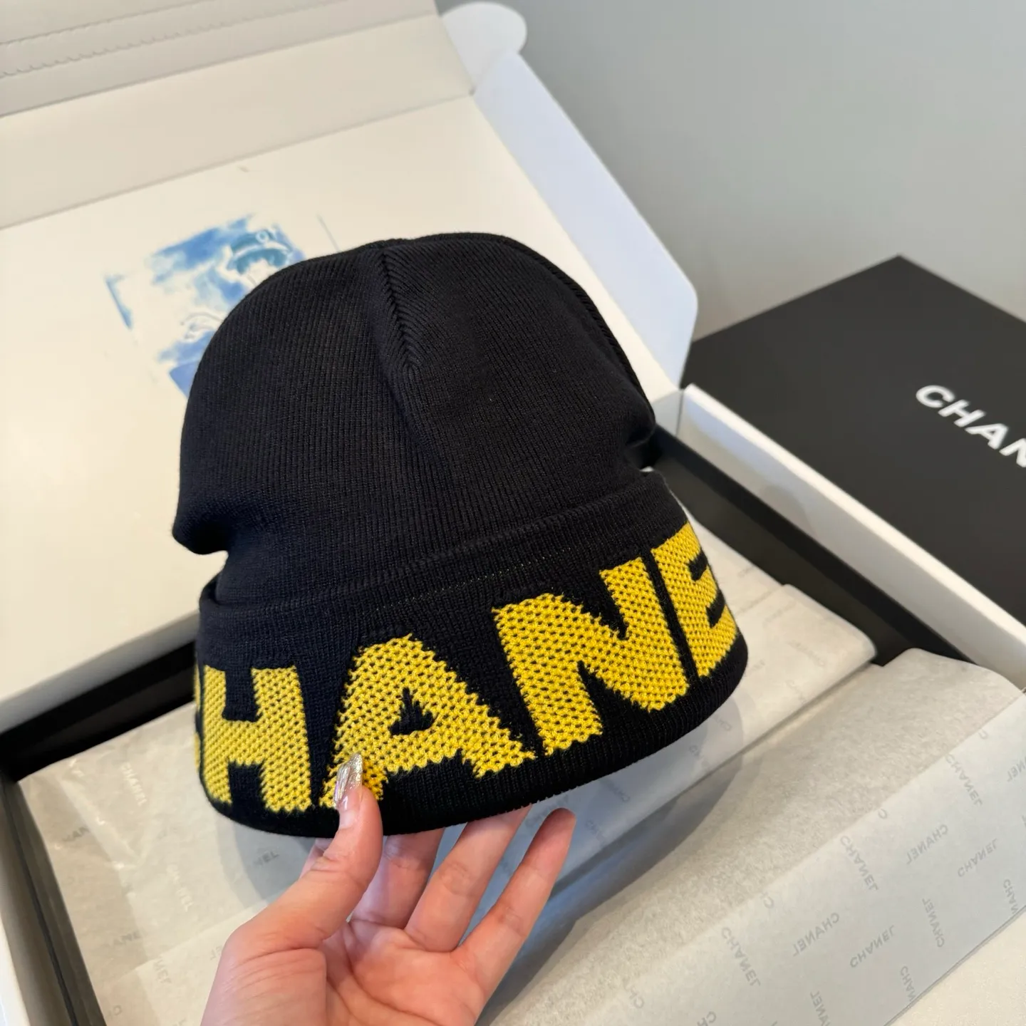 💰70¥ Chanel knitted beanie