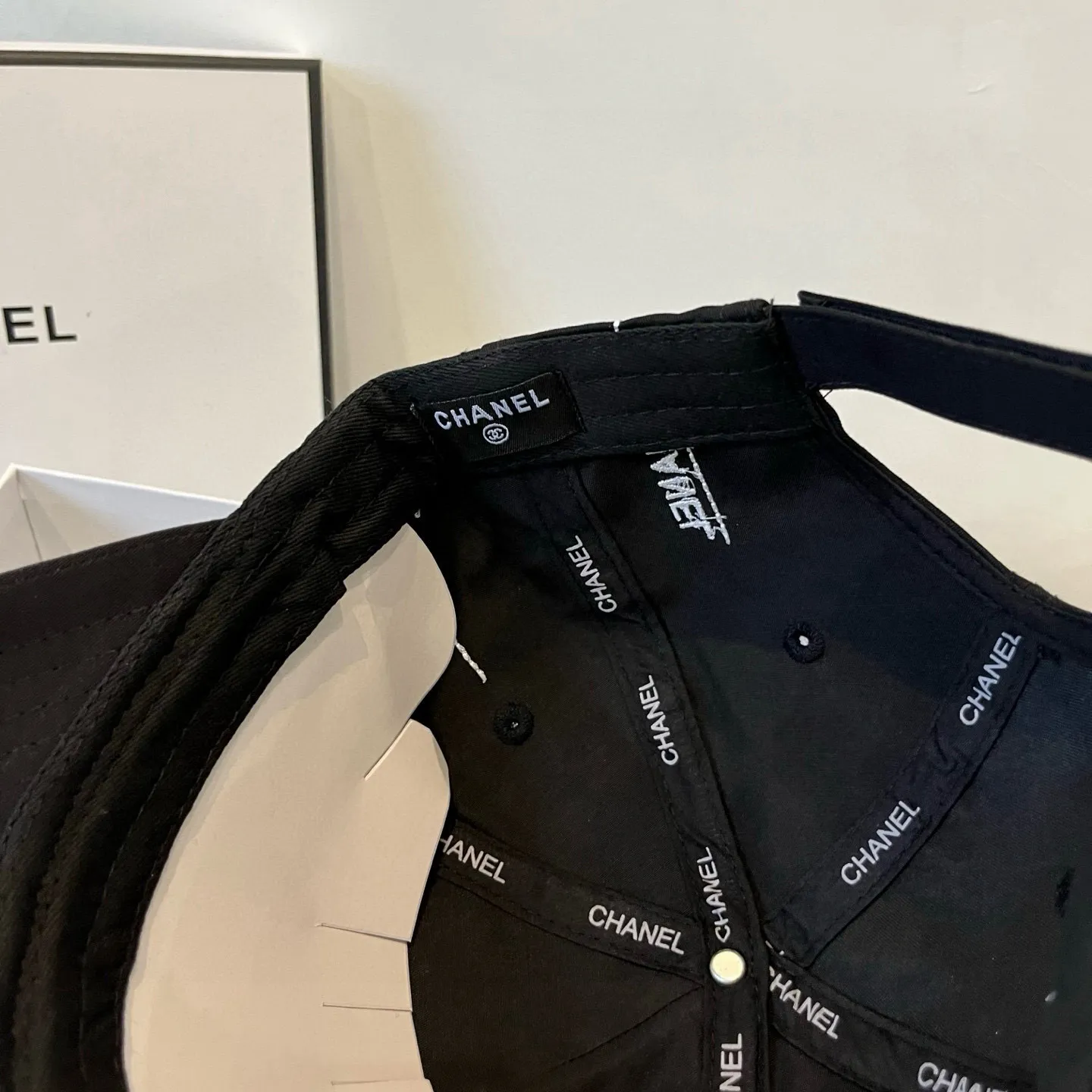 P56 CHANEL Chanel 2025 new small fragrance big-name baseball cap, counter classic style, unisex, head circumference 57