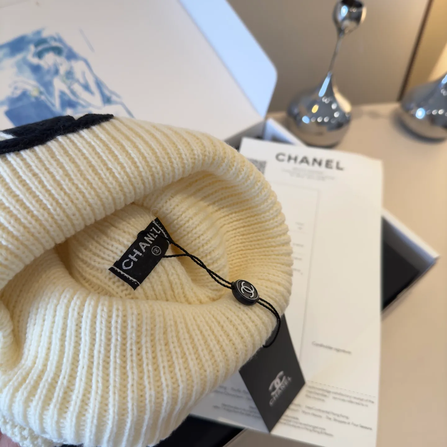 💰70¥ Chanel knitted beanie