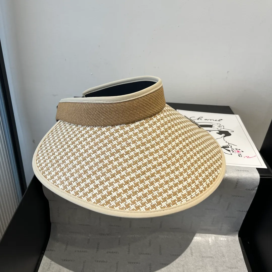 💰110¥ Chanel empty top sun hat