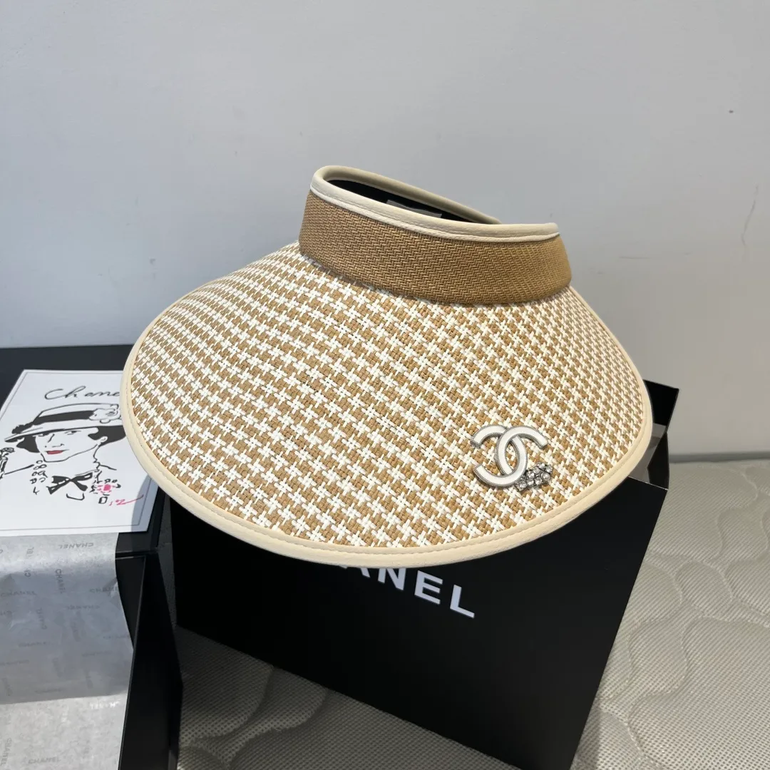 💰110¥ Chanel empty top sun hat