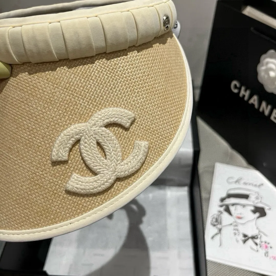 💰80¥ Chanel new headband sun hat