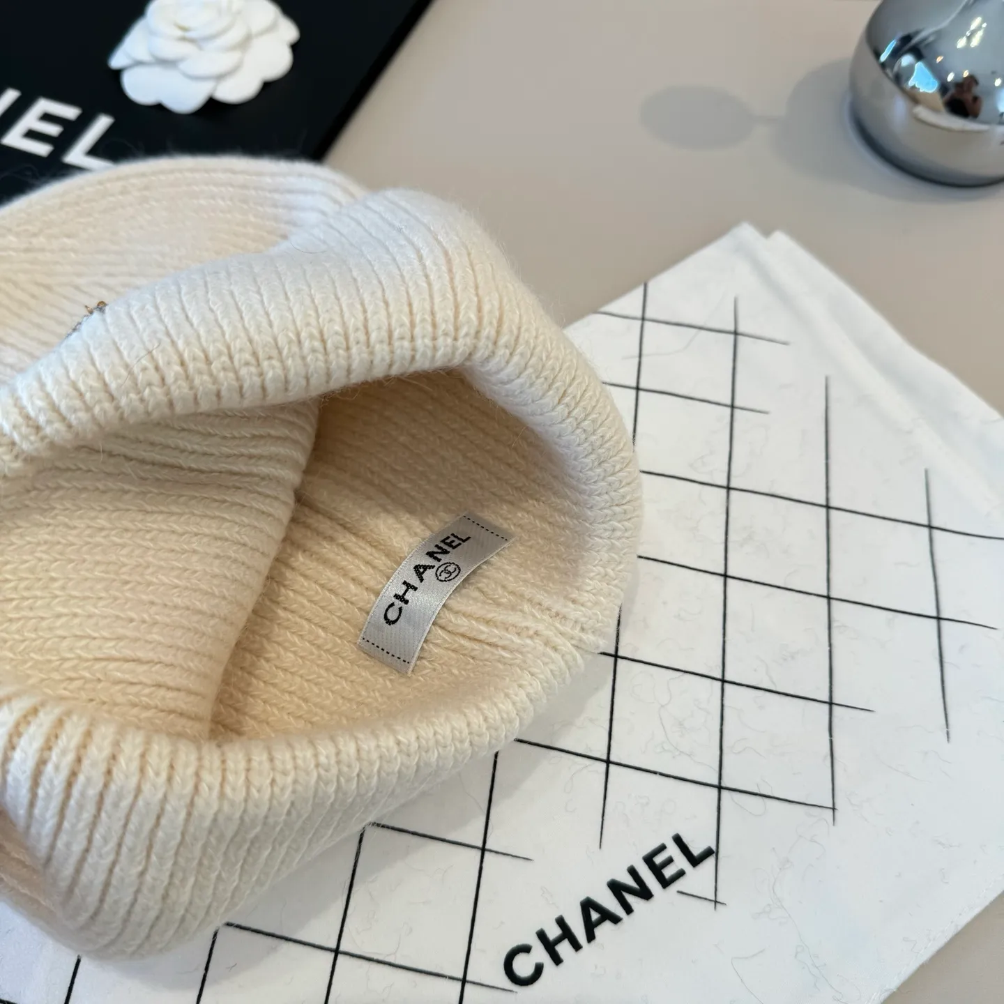 💰90¥ Chanel new style wool hat, thickened fabric