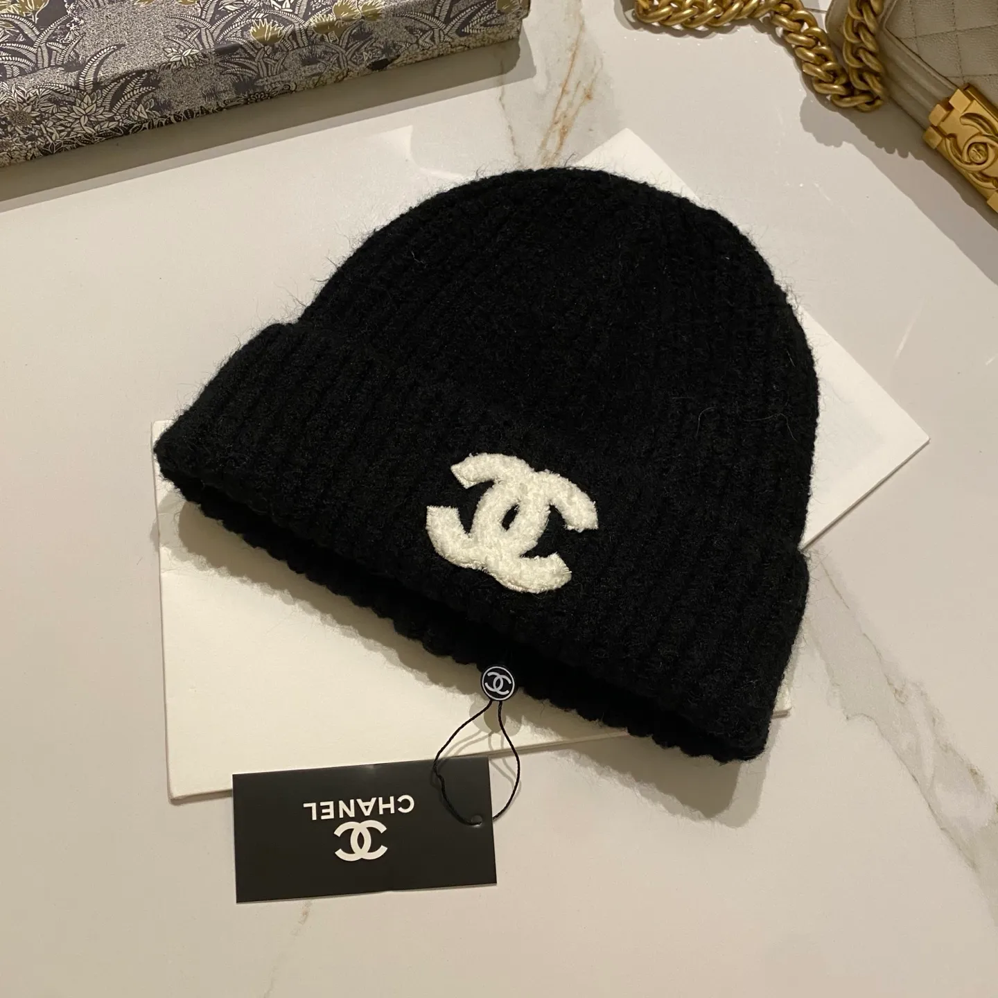 Chanel Chanel knitted hat