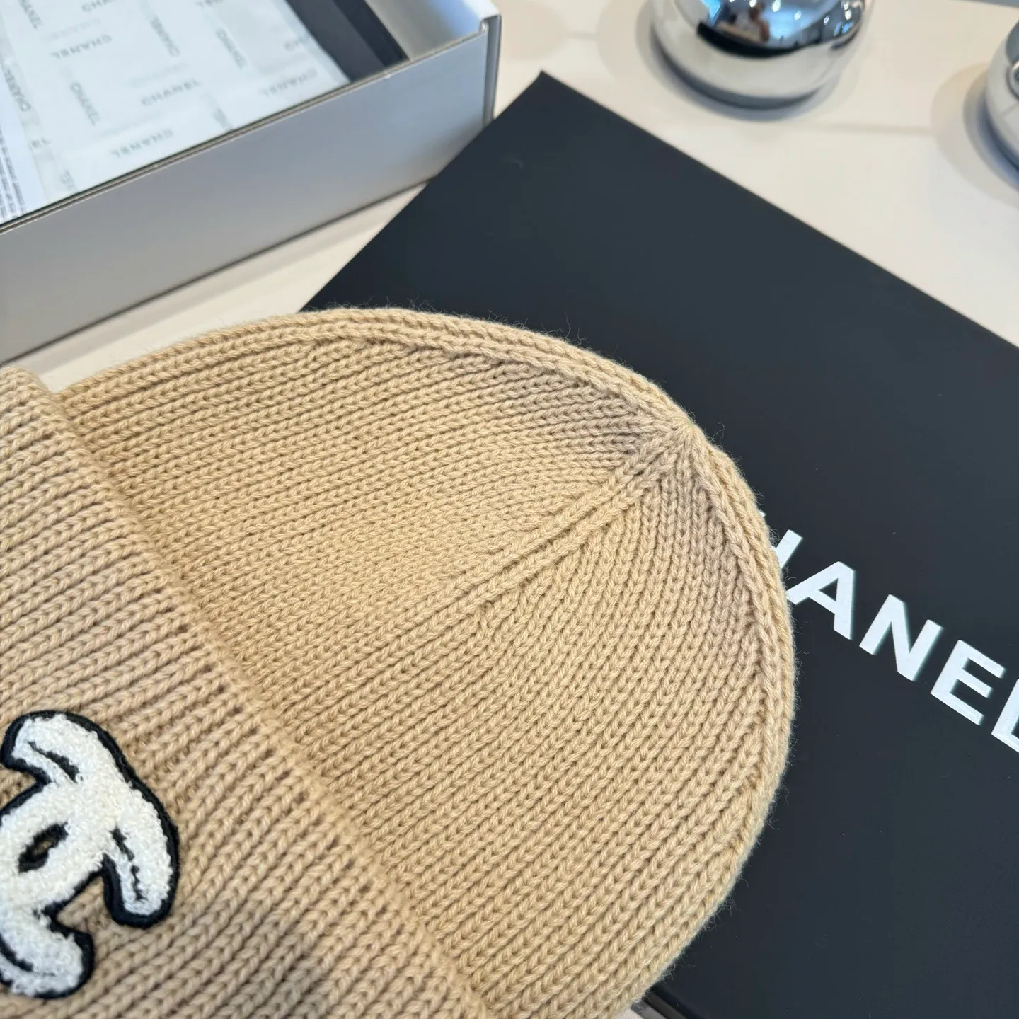 💰80¥ Chanel knitted beanie
