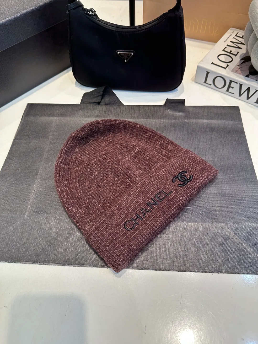 P50 Chanel CHANEL new wool hat, Xiaoxiang is classic and simple, fashionable and casual design, popular new product
