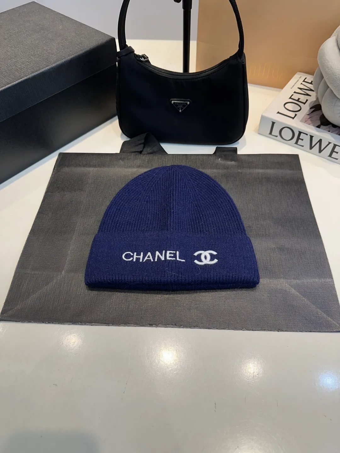 P50 Chanel CHANEL new wool hat, Xiaoxiang is classic and simple, fashionable and casual design, popular new product