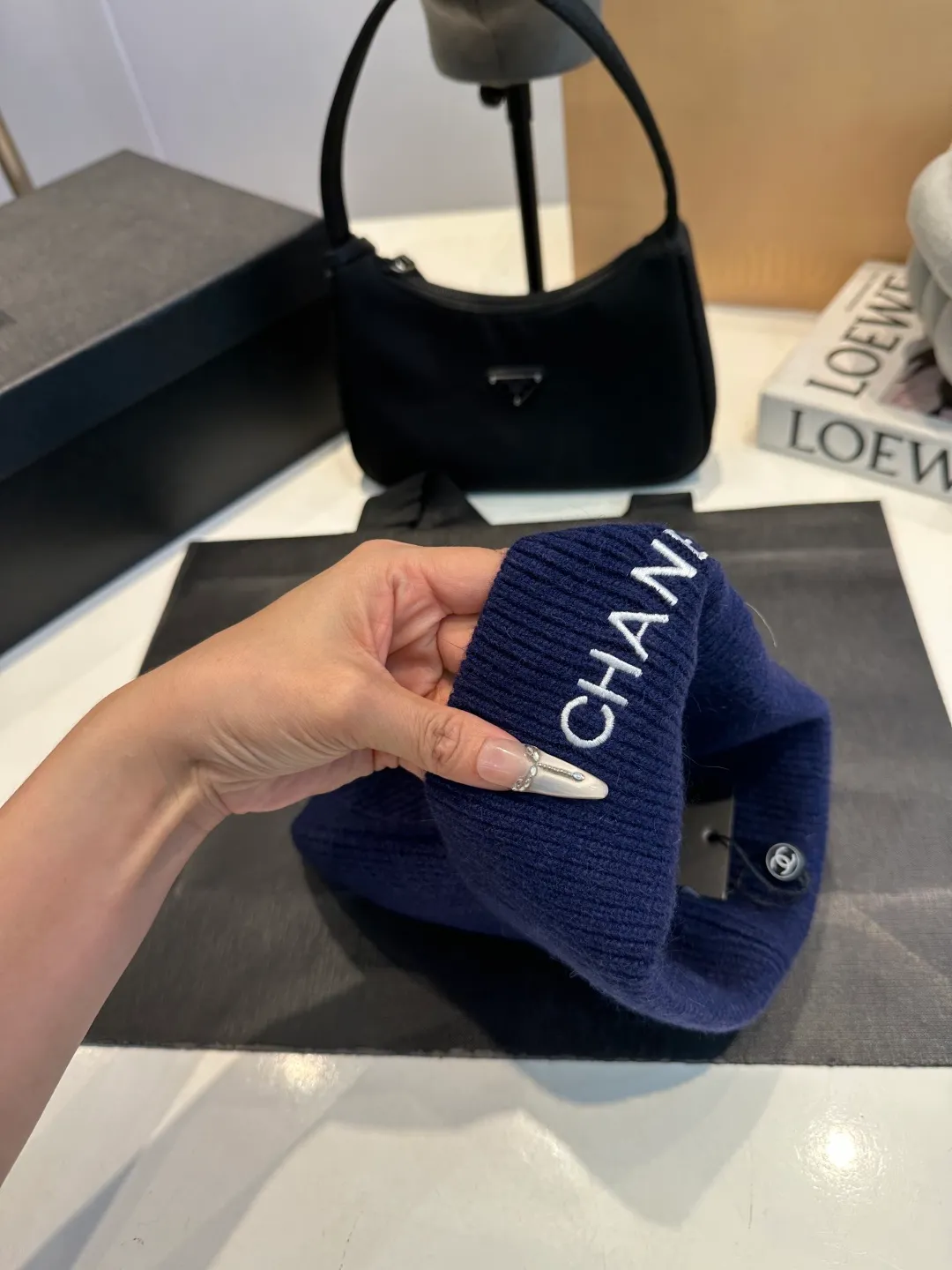 P50 Chanel CHANEL new wool hat, Xiaoxiang is classic and simple, fashionable and casual design, popular new product