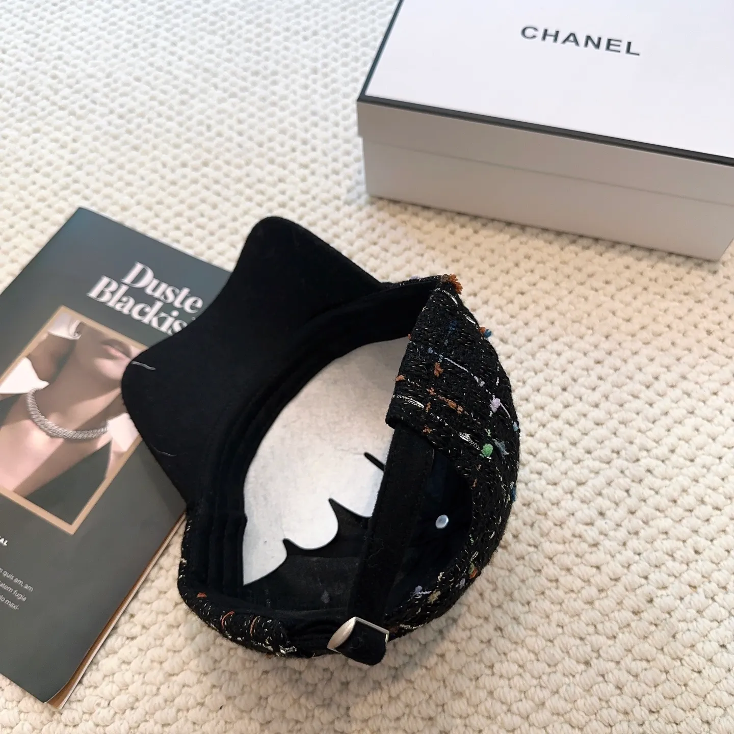 P50 CHANEL Chanel new autumn and winter baseball cap, simple and elegant👈🏻👍casual and fashionable👩trendy and stylish👍Versatile style!