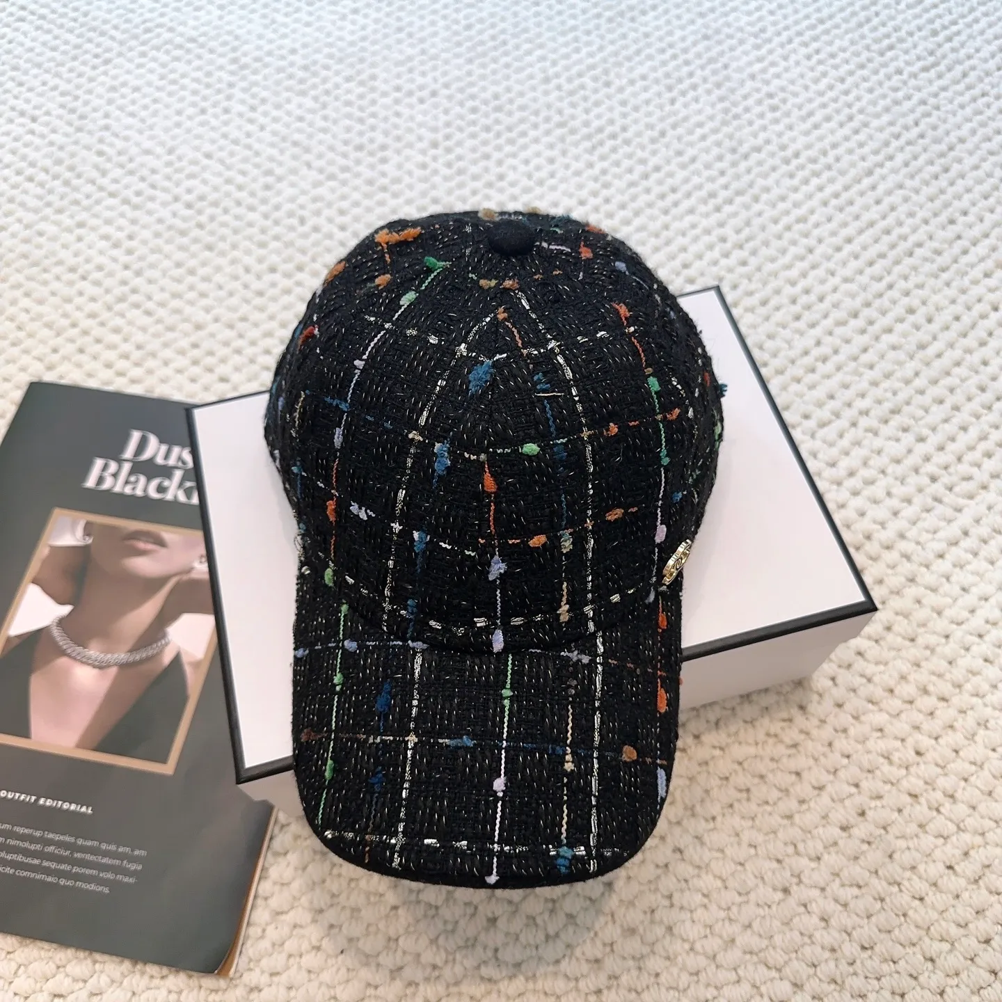 P50 CHANEL Chanel new autumn and winter baseball cap, simple and elegant👈🏻👍casual and fashionable👩trendy and stylish👍Versatile style!