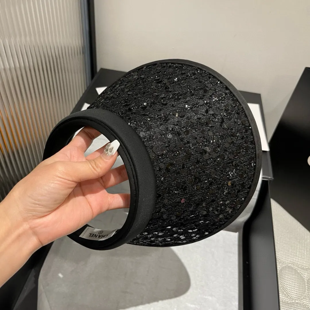 💰90¥ Chanel sequin headband, sun hat