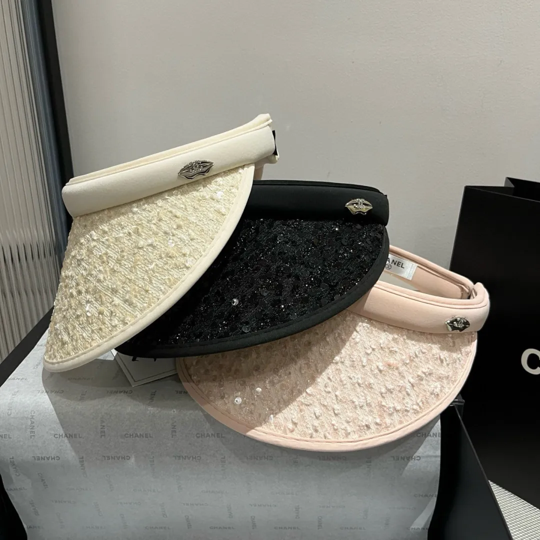 💰90¥ Chanel sequin headband, sun hat