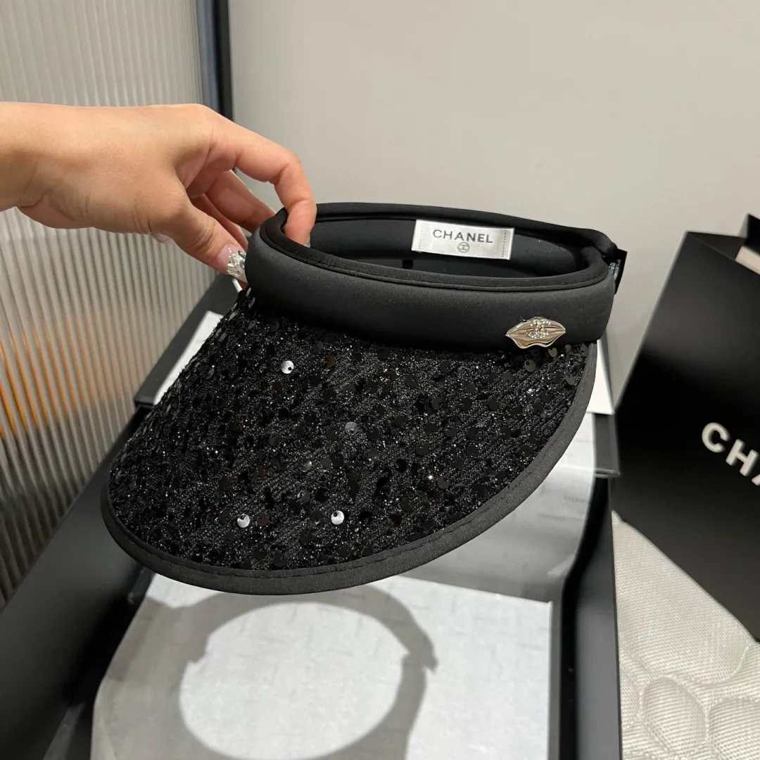 💰90¥ Chanel sequin headband, sun hat