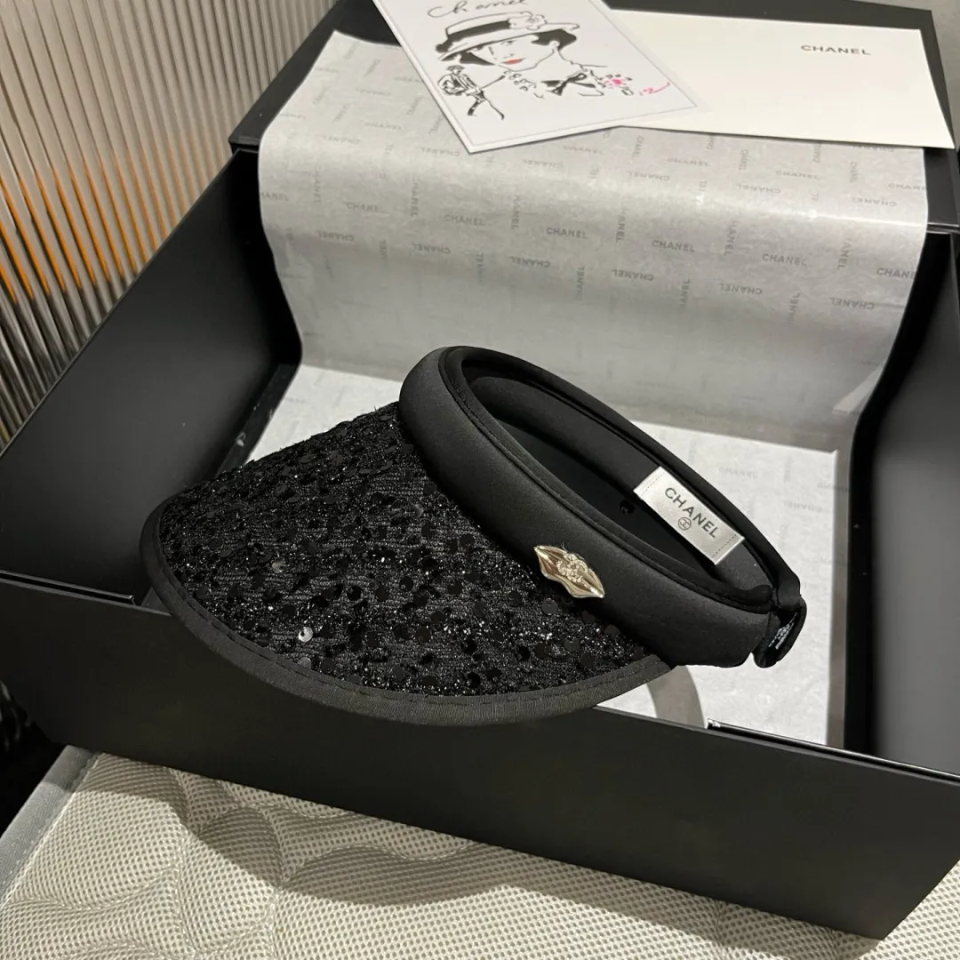 💰90¥ Chanel sequin headband, sun hat