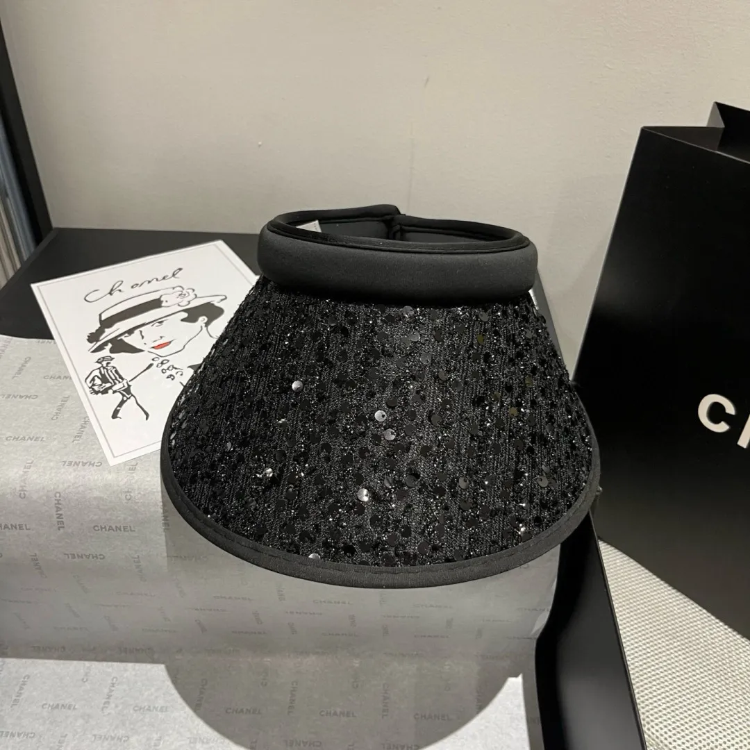 💰90¥ Chanel sequin headband, sun hat