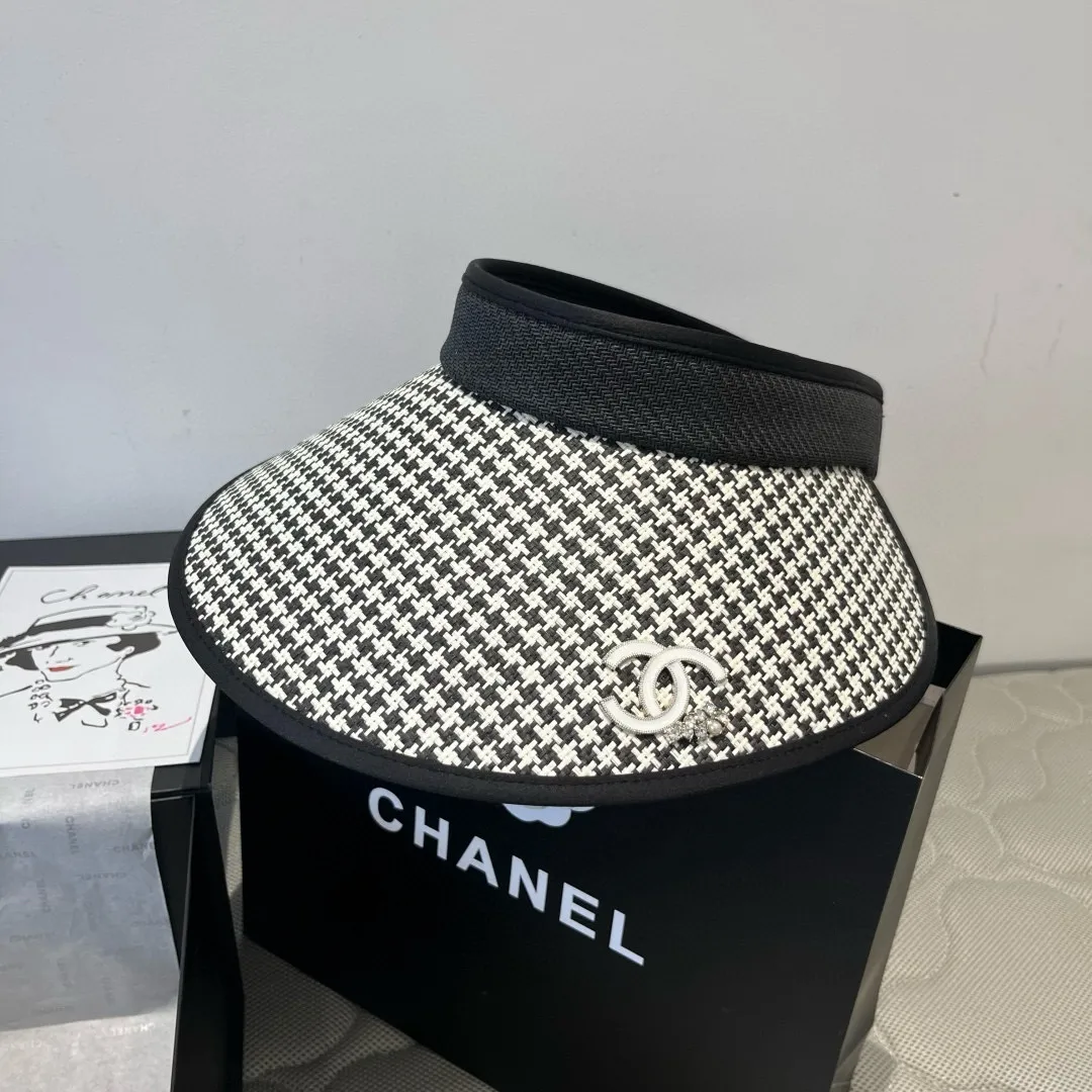 💰110¥ Chanel empty top sun hat