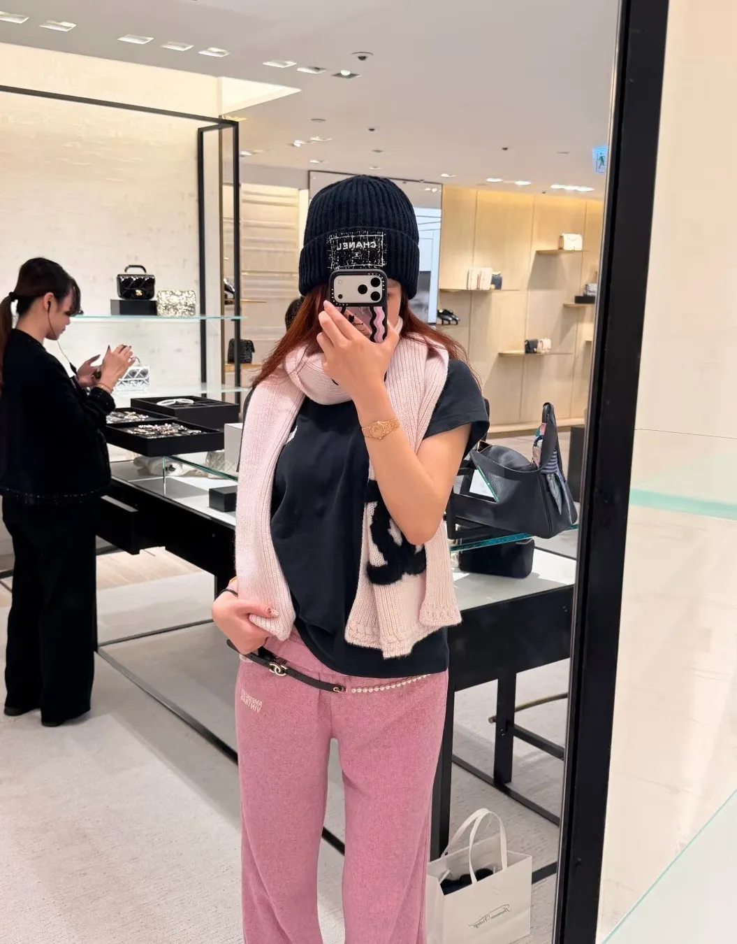 Chanel beanie cold hat