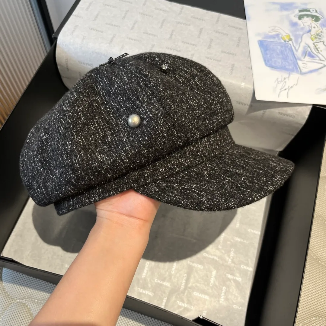 🉐170¥ Chanel new duck bill military cap, advanced customization, head circumference 57cm