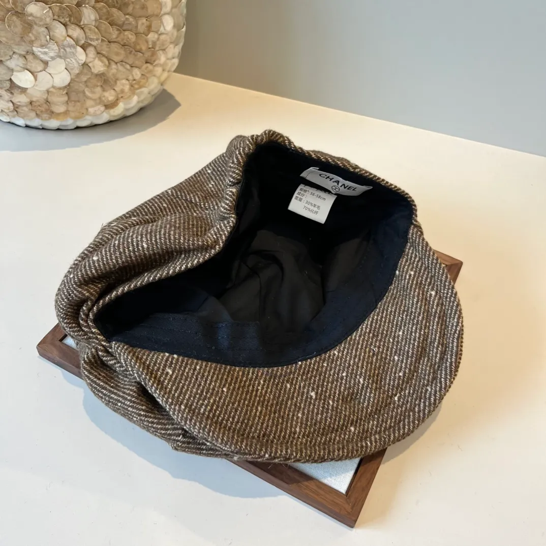 💰120¥ Chanel Chanel new duck tongue military cap, advanced customization, head circumference 57cm