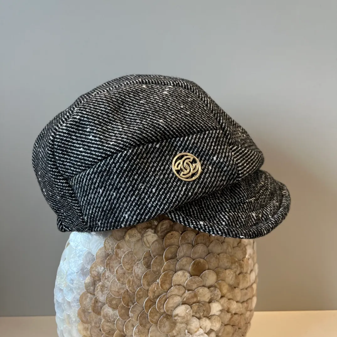 💰120¥ Chanel Chanel new duck tongue military cap, advanced customization, head circumference 57cm