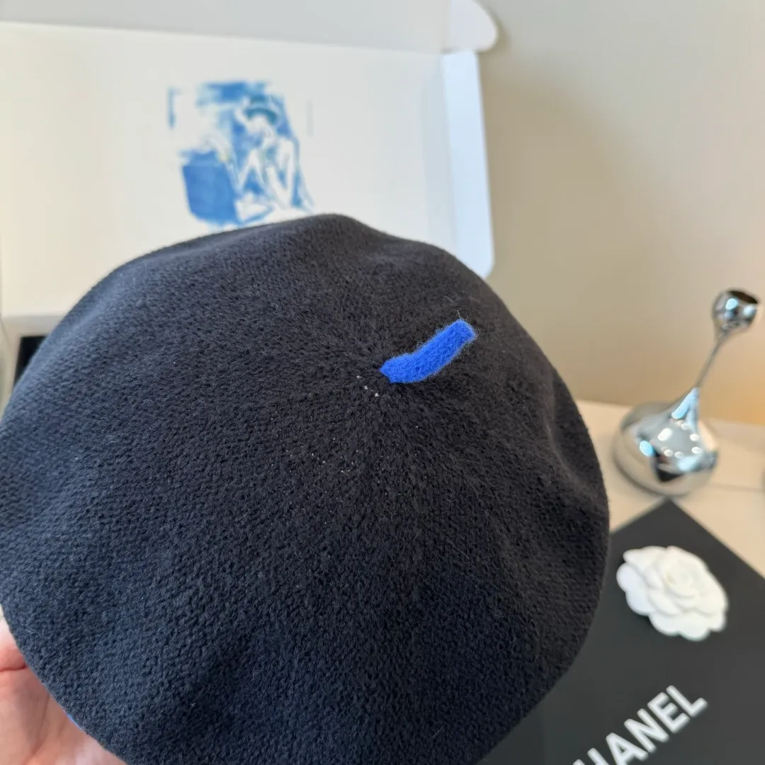 🉐160¥ Chanel wool beret, 100% wool fabric,