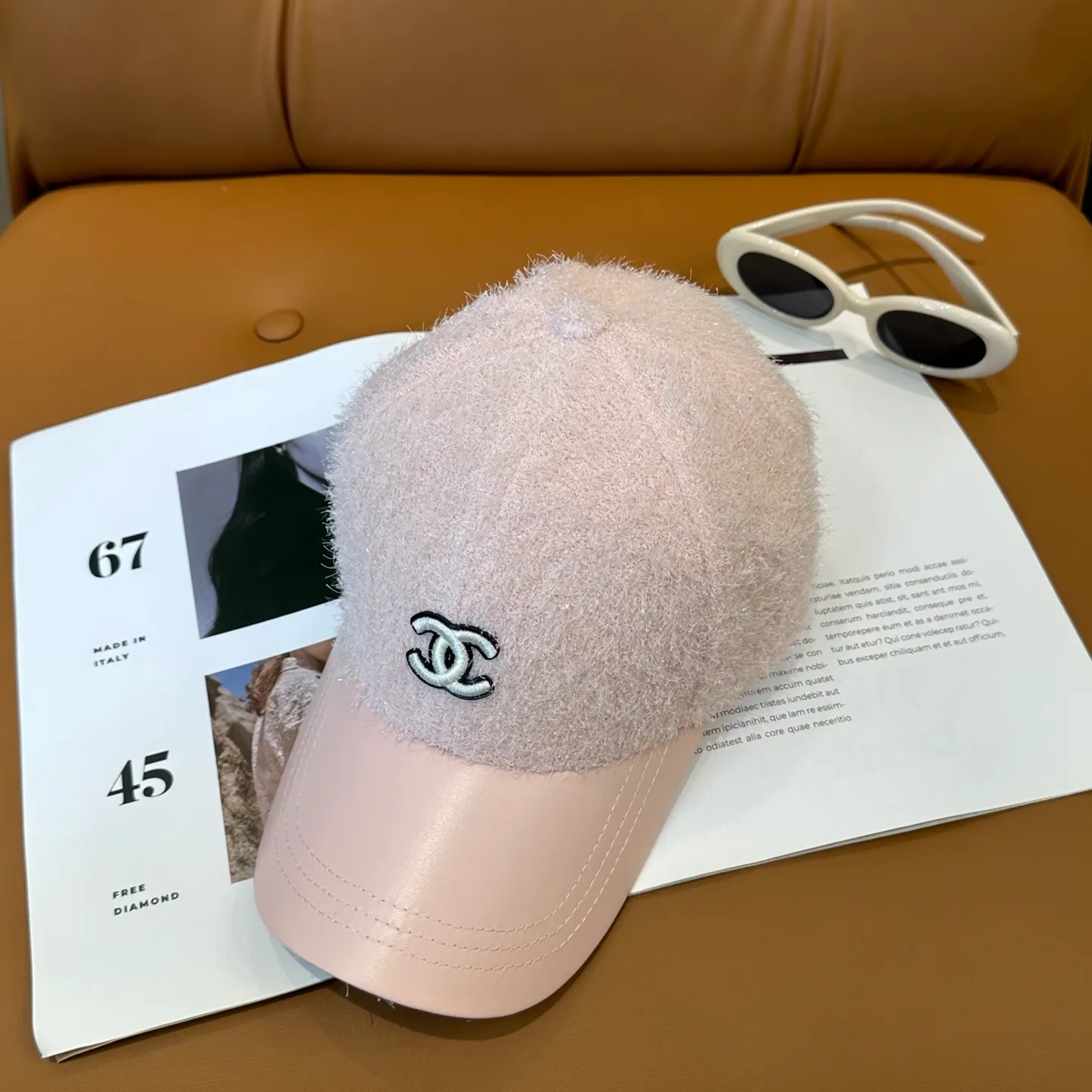 P60💛 Comes with dust bag [CHANEL Chanel] New autumn and winter small fragrance style baseball cap🧢, the big brand model is super easy to match, one that you can wear with your eyes closed