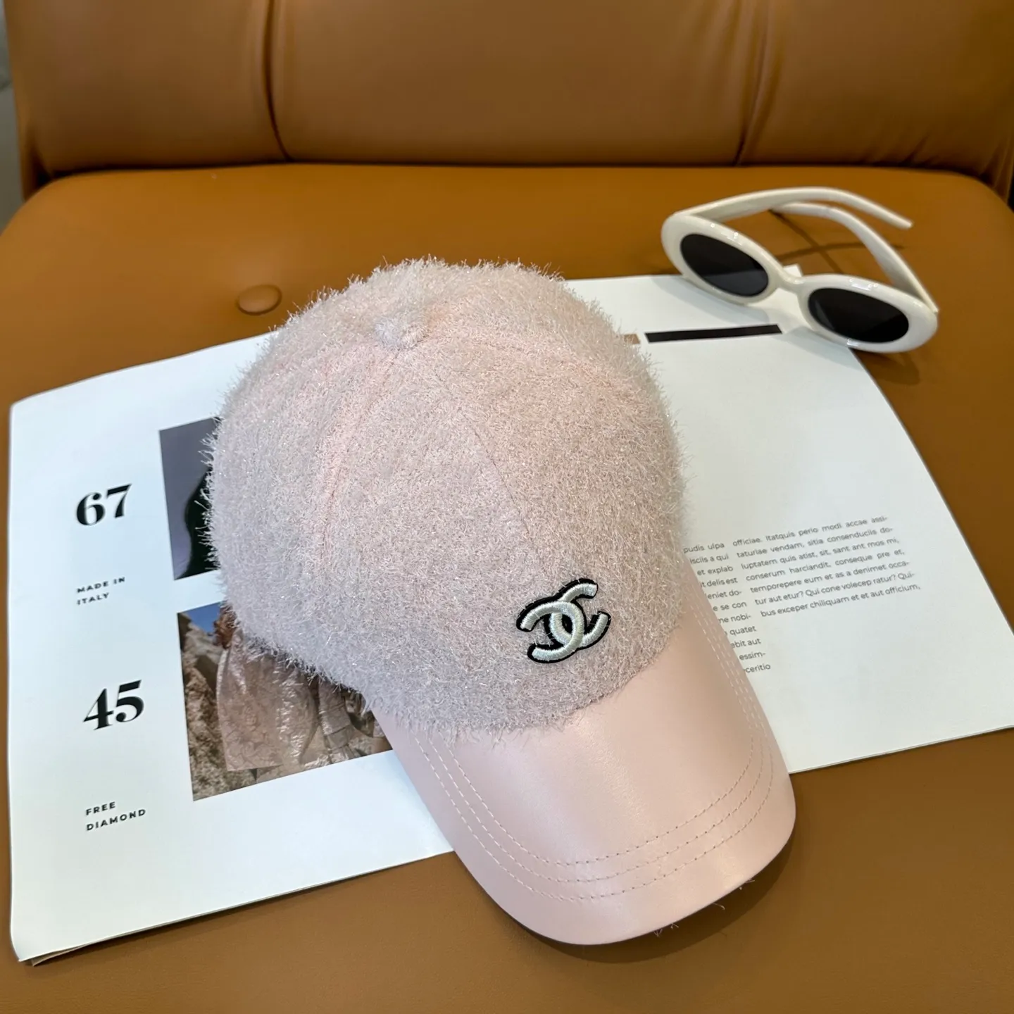 P60💛 Comes with dust bag [CHANEL Chanel] New autumn and winter small fragrance style baseball cap🧢, the big brand model is super easy to match, one that you can wear with your eyes closed
