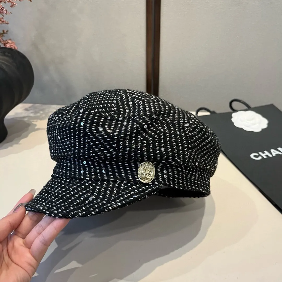 🉐170¥ Chanel new duck-bill military cap, advanced customization, head circumference 57cm