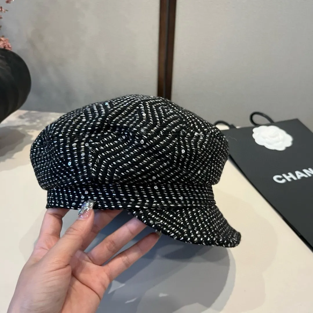 🉐170¥ Chanel new duck-bill military cap, advanced customization, head circumference 57cm