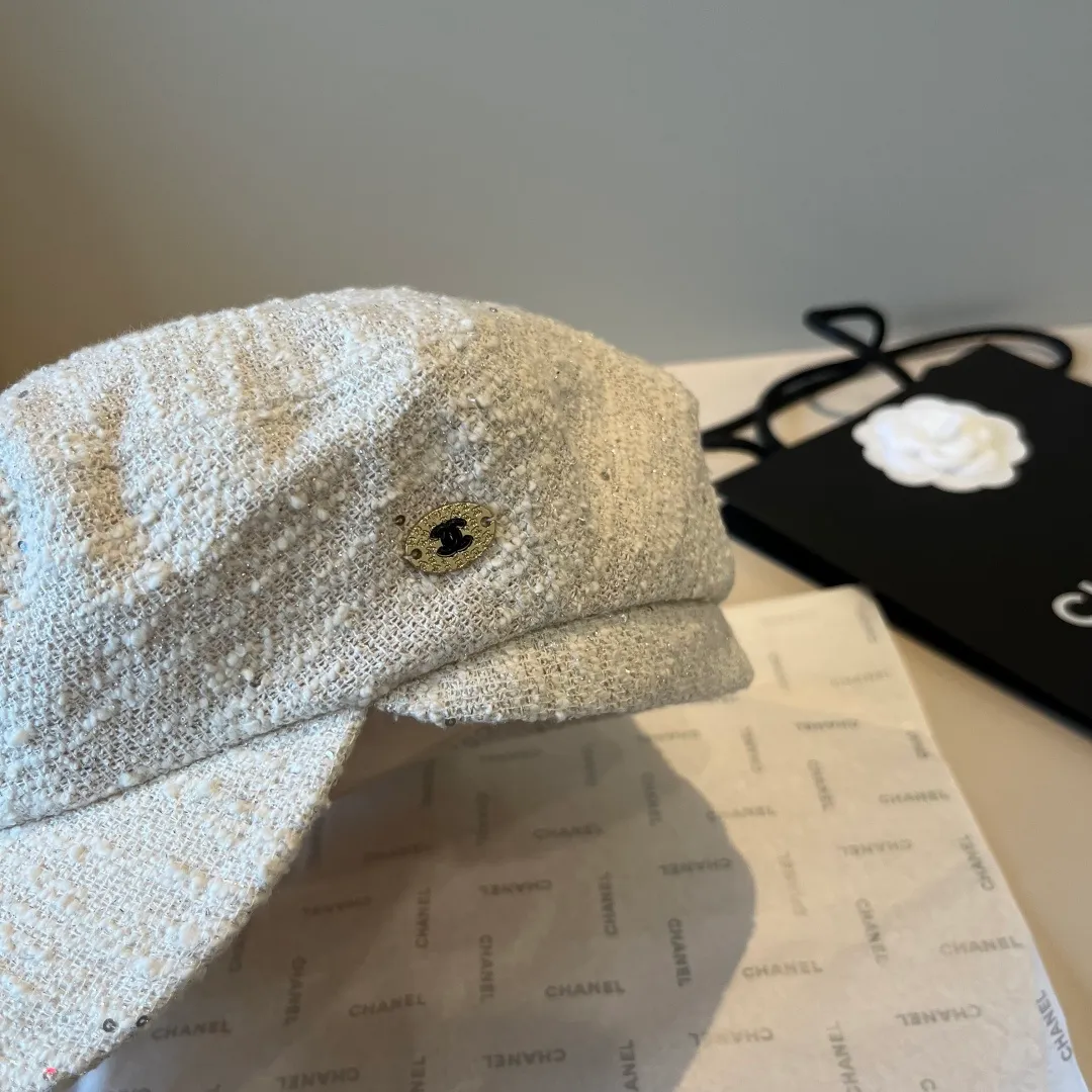 🉐170¥ Chanel new duck bill painter's hat, head circumference 57cm
