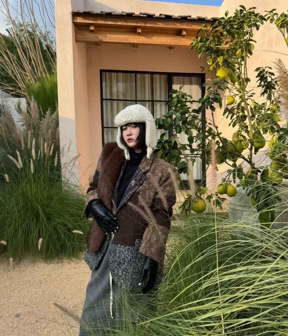 Chanel Mrs. Chen Paris same style Lei Feng hat
