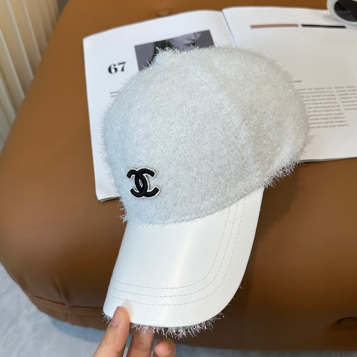 P76💛 Comes with dust bag [CHANEL Chanel] New autumn and winter small fragrance style baseball cap🧢, the big brand model is super easy to match, one that you can wear with your eyes closed