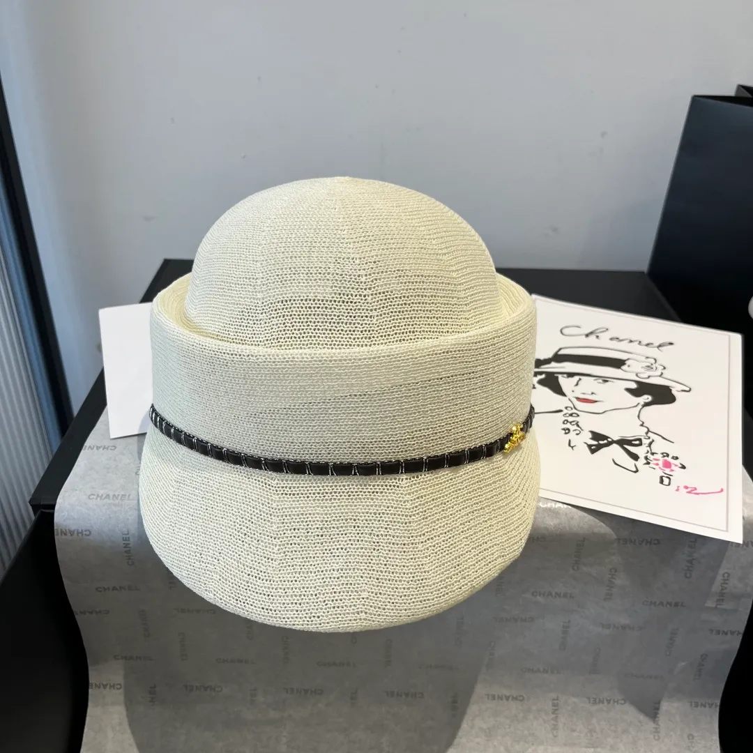 💰140¥ Chanel new duck bill military cap, knitted fabric, light and comfortable, head circumference 57cm