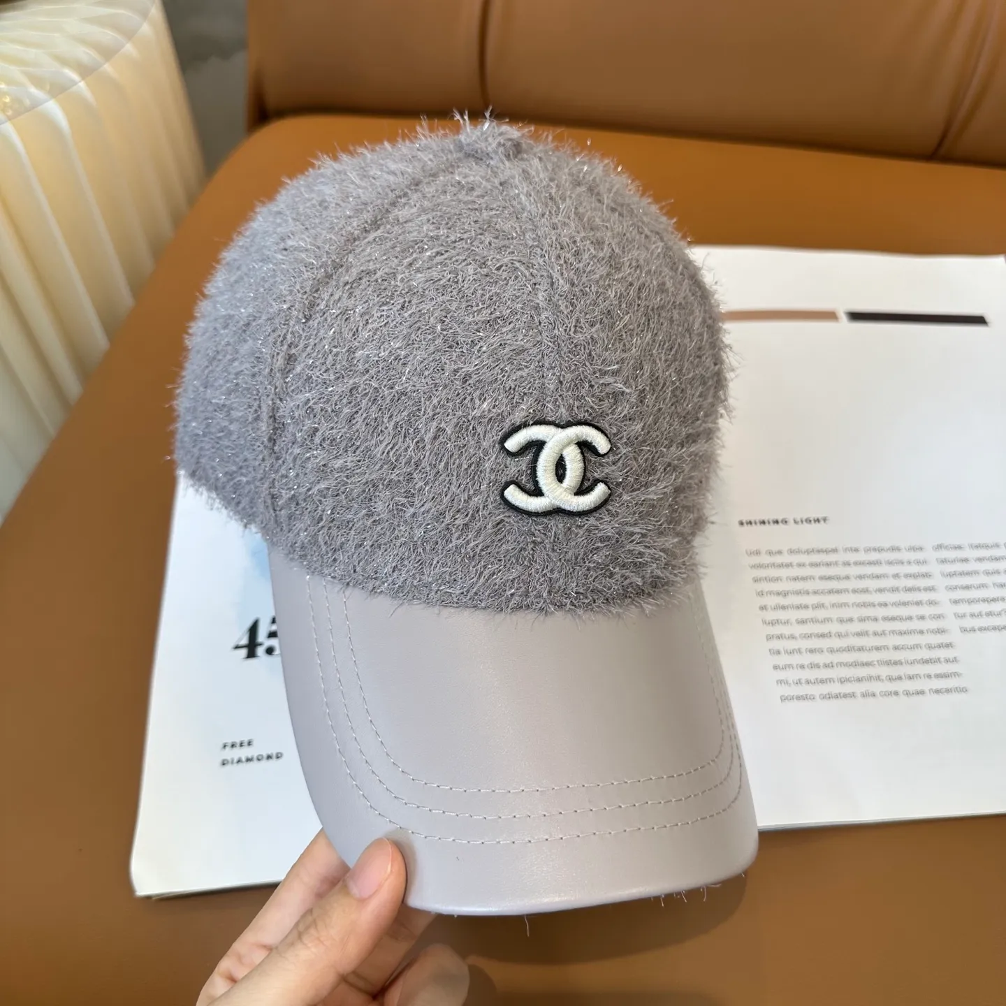 P76💛 Comes with dust bag [CHANEL Chanel] New autumn and winter small fragrance style baseball cap🧢, the big brand model is super easy to match, one that you can wear with your eyes closed