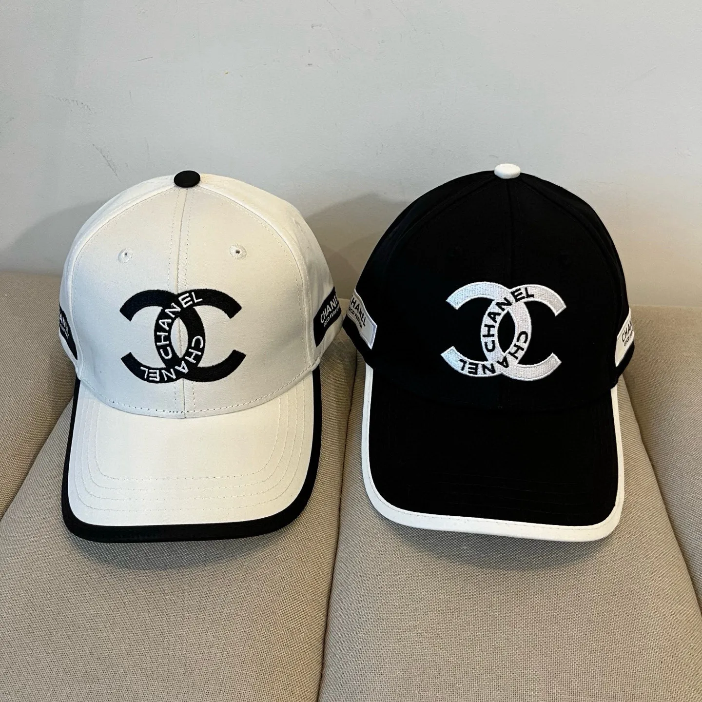 P70 CHANEL Chanel 2025 new small fragrance big-name baseball cap, counter classic style, unisex, head circumference 57