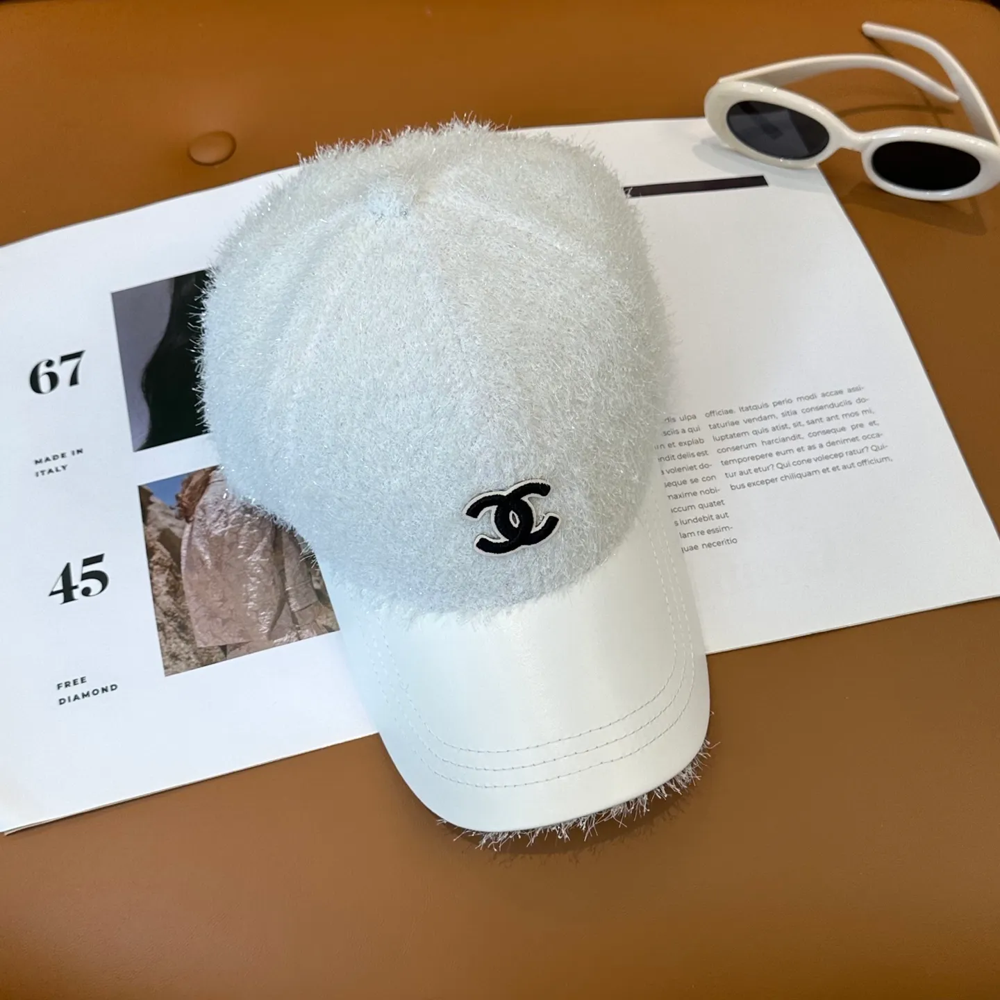 P60💛 Comes with dust bag [CHANEL Chanel] New autumn and winter small fragrance style baseball cap🧢, the big brand model is super easy to match, one that you can wear with your eyes closed