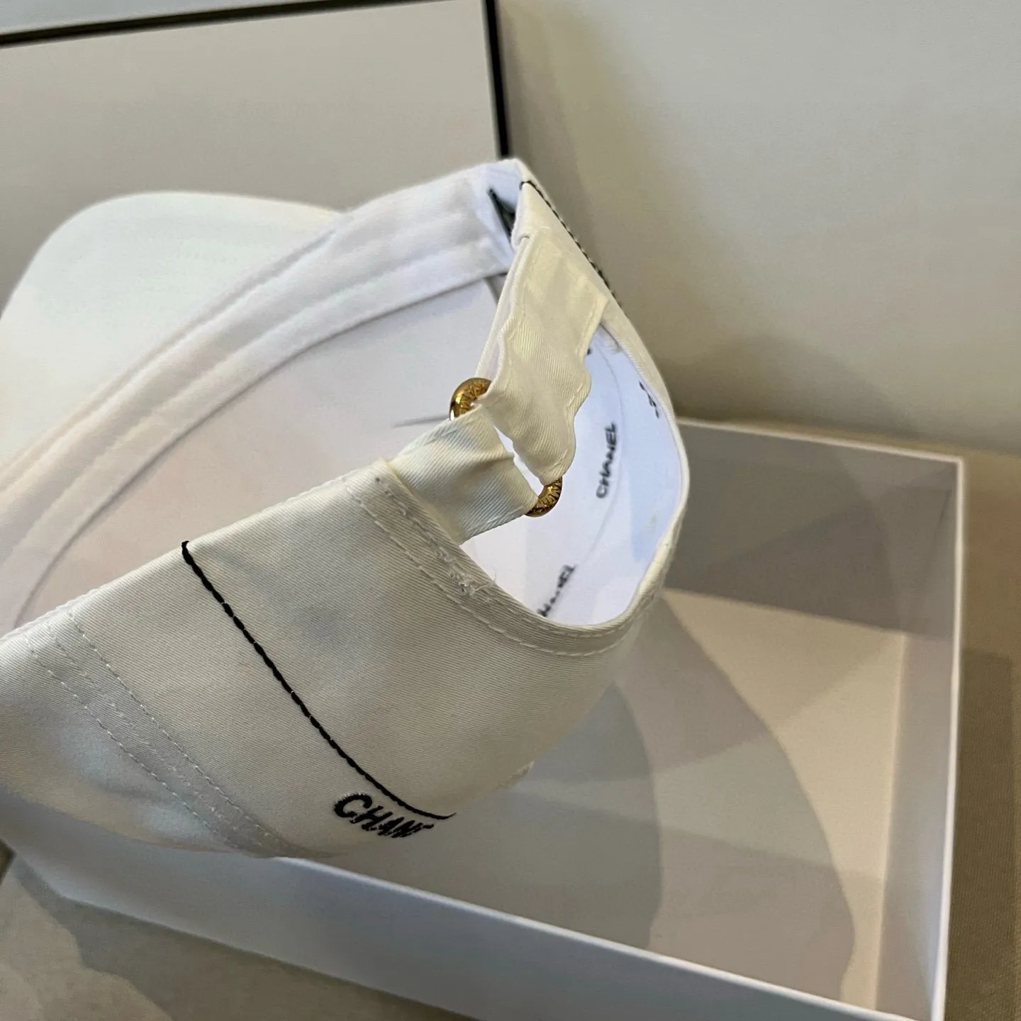 P56 CHANEL Chanel 2025 new small fragrance big-name baseball cap, counter classic style, unisex, head circumference 57