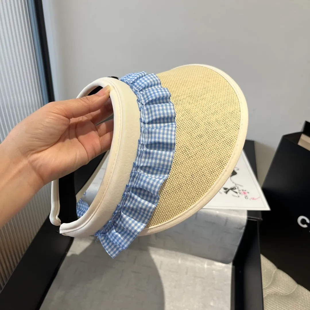 💰100¥ Chanel empty top sun hat