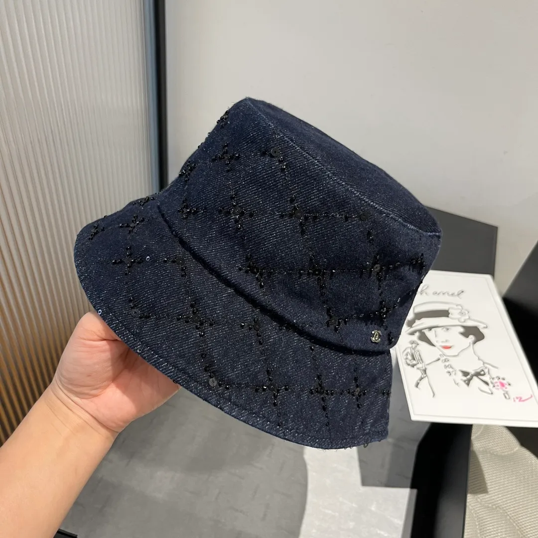 💰90¥ Chanel original bucket hat, advanced customization, 2025 new style, head circumference 57cm