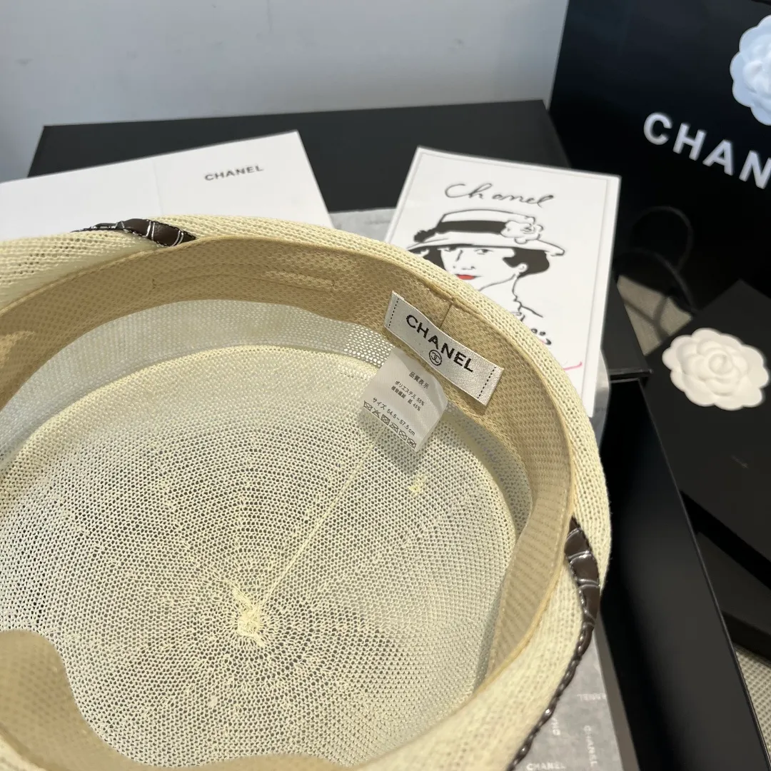 💰140¥ Chanel new duck bill military cap, knitted fabric, light and comfortable, head circumference 57cm