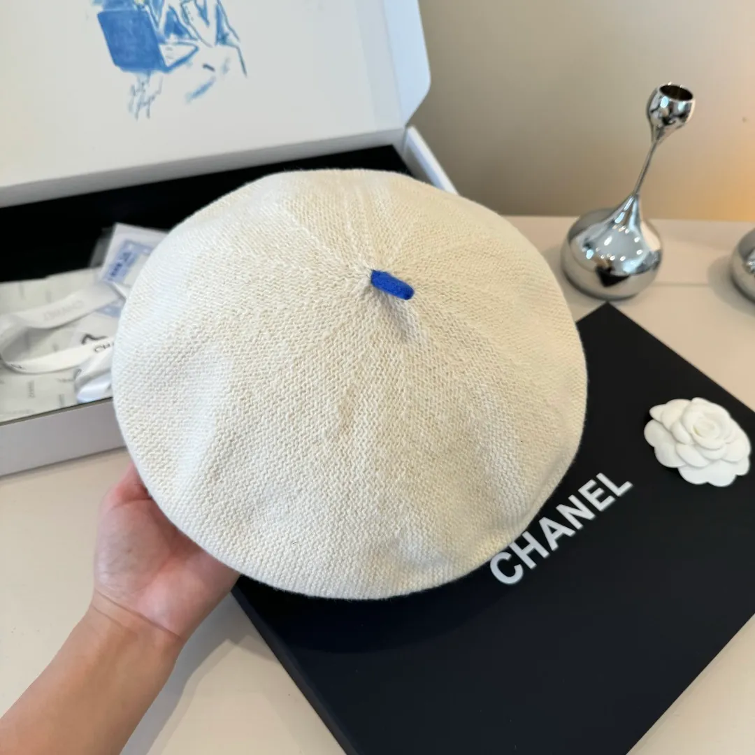🉐160¥ Chanel wool beret, 100% wool fabric,