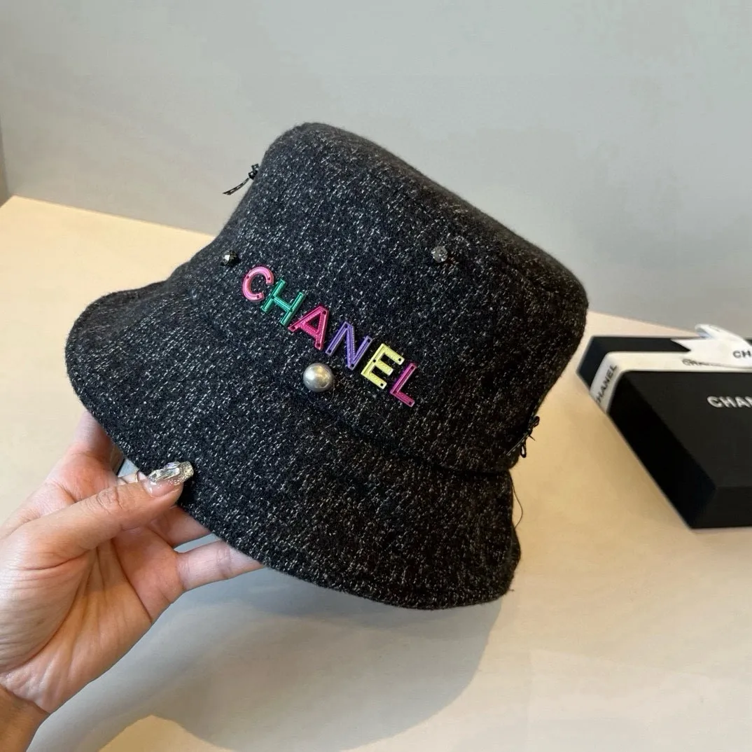 💰100¥ Chanel new bucket hat, head circumference 57cm