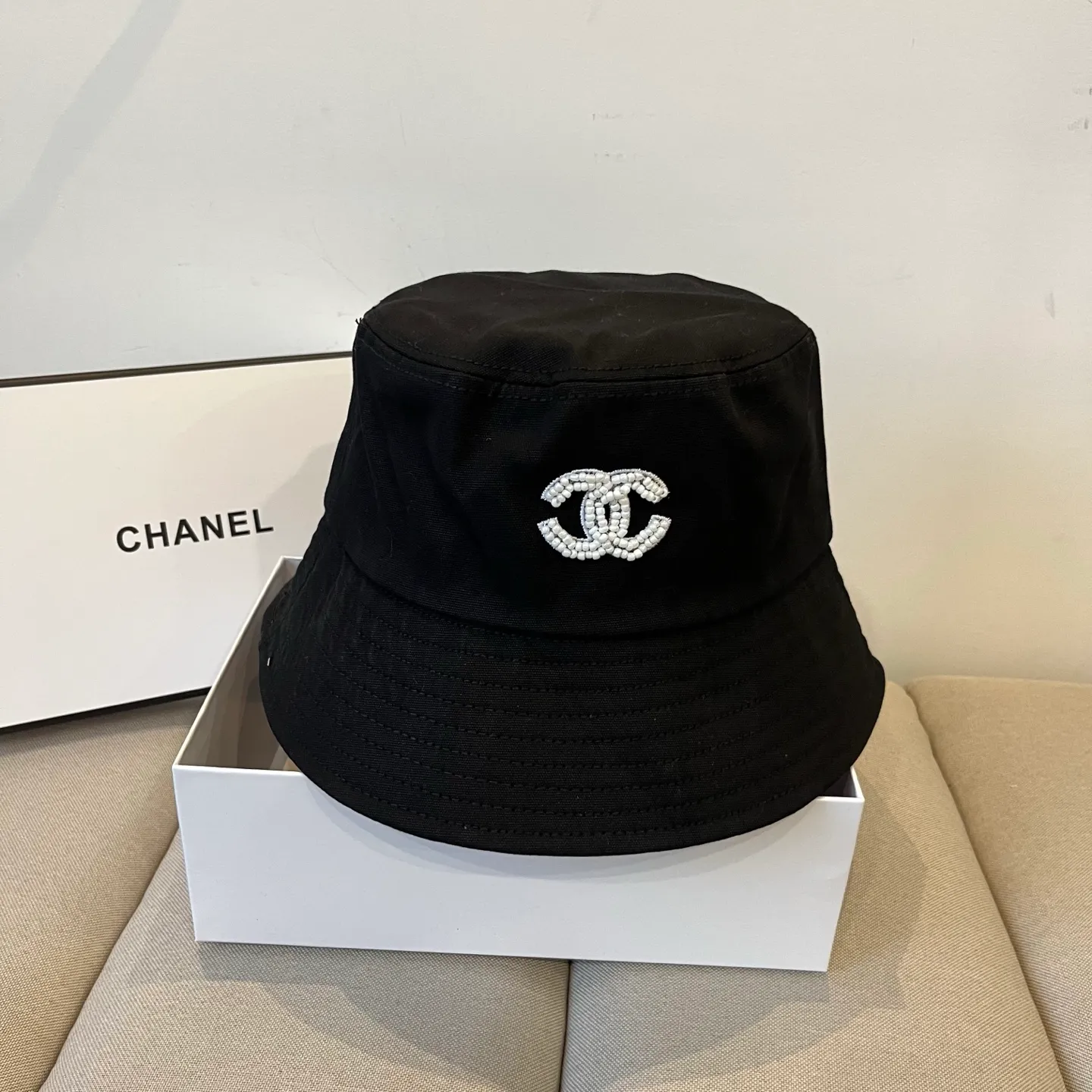 P70💰Chanel CHANEL new fisherman hat, Xiaoxiang classic and simple, fashionable and casual design, popular new product
